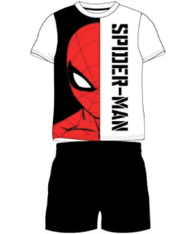 Spiderman pyjamas sæt til børn - sort